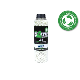 Billes Bio 0.32g Tracantes Vertes - 3300 unités, Airsoft Eco