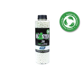 Billes bio 0.28g traçantes vertes Alpha Blaster - 3300 unités