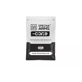 Billes Airsoft 0.25g Core - 1000 pcs, Compatibles Hi-Cap & Green Gas