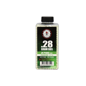 Billes Tracantes 0.28g Vertes - 2700 pcs pour AEG & Gaz