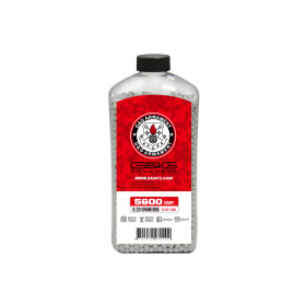 Billes 0.20g G&G pour AEG et Gaz, Précision 5.95mm, 5600 pcs