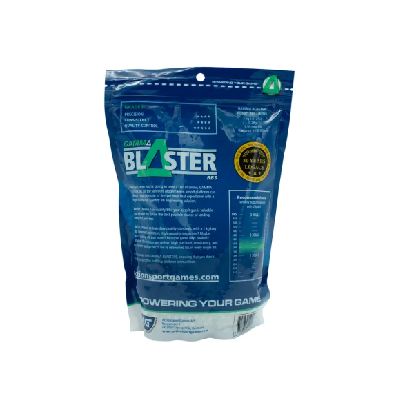 Billes Airsoft 0.28g Gamma - Précision et Compatibilité AEG/GBB