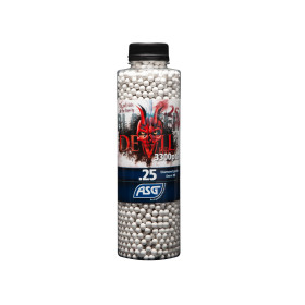 Billes Airsoft 0.25g Devil - Précision et Durabilité (3300 pcs)