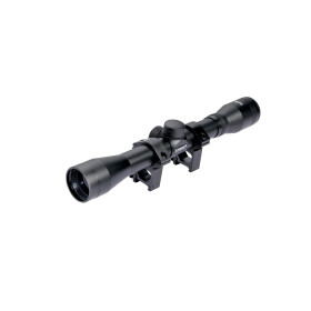 Lunette de visée 4x32 ASG - Compatible rail 22mm, réticule X