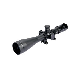 Lunette de Visée 3.5-10x50E : Zoom Variable, Réticule Mil-dot