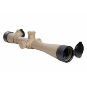 Lunette 4x32E Tan : Réticule Rouge/Vert pour Airsoft Précis