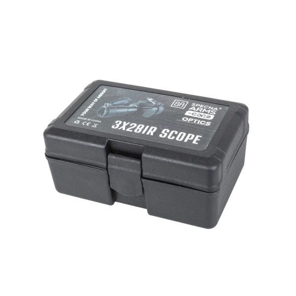 Lunette Core 3x38IR : Compacte, Réticule Éclairé, Étanche IPX4