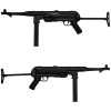 Réplique MP40 AEG 6mm : Authenticité et Performance Métallique