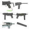Réplique M3A1 AEG 6mm : Fidélité historique, 320 fps