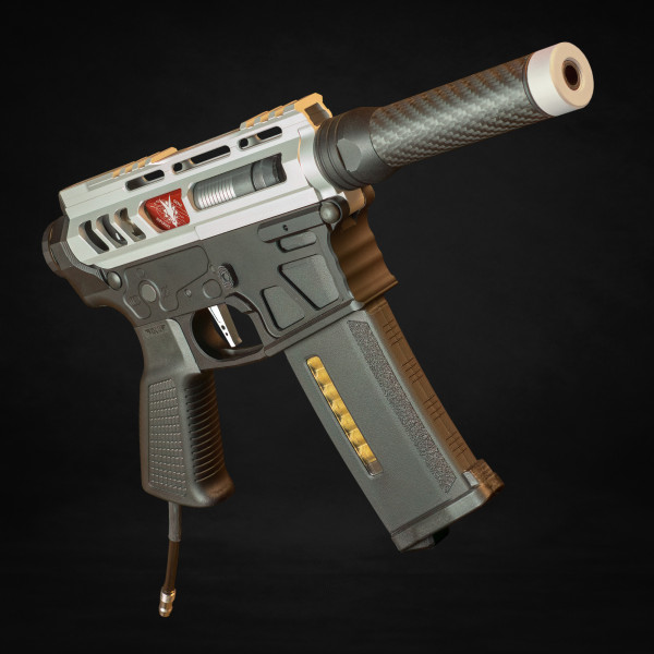 Réplique Airsoft 6mm Heretic Labs Quicksilver HPA, Légère et Personnalisable