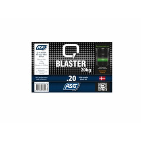 Billes Airsoft 0.25g Q Blaster - Sac 20 kg pour Précision et Volume
