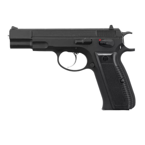 Réplique Pistolet 6mm KJ75 Gaz - Dual Power, Blowback Réaliste