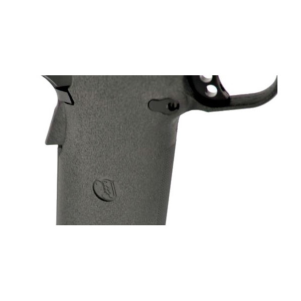 Pistolet KP11 6mm Gaz Noir : Dual Power & Blowback Réaliste