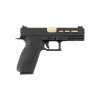 Pistolet KP13C CO2 6mm : Réplique Blowback Polyvalente