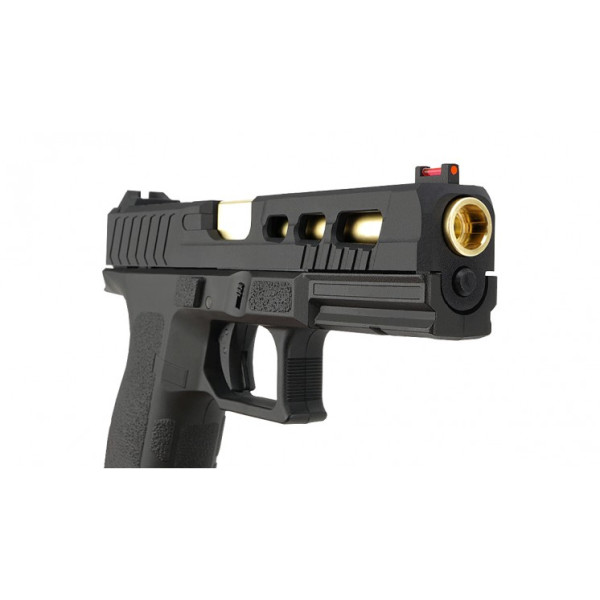 Pistolet KP13C CO2 6mm : Réplique Blowback Polyvalente