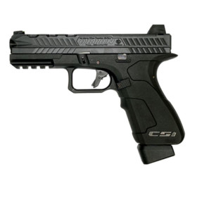 Pistolet Airsoft 6mm P2 CSI Gaz Noir - 310 FPS, Blowback