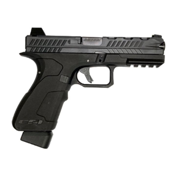 Pistolet Airsoft 6mm P2 CSI Gaz Noir - 310 FPS, Blowback