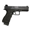 Pistolet Airsoft 6mm P2 CSI Gaz Noir - 310 FPS, Blowback
