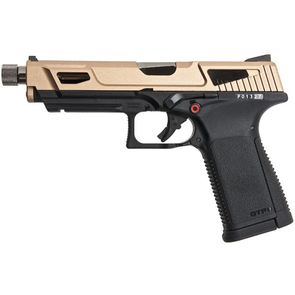 Pistolet GTP9 MS DST CO2 6mm : Réplique Tactique et Précise