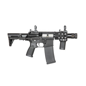 Réplique Airsoft SA-E10 PDW 6mm Noire avec MOSFET X-ASR