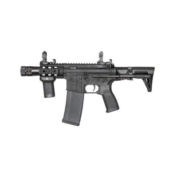 Réplique Airsoft SA-E10 PDW 6mm Noire avec MOSFET X-ASR
