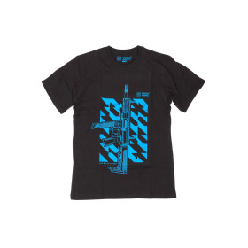 T-shirt Your Way Noir M : Confort et Mobilité pour la Chasse