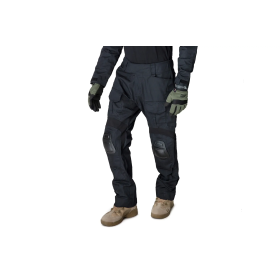 Pantalon de Combat G3 Noir S : Résistant, 10 Poches, Genouillères