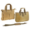Sacoche ordinateur tactique Tan 44x35 cm - Nylon 1000D robuste