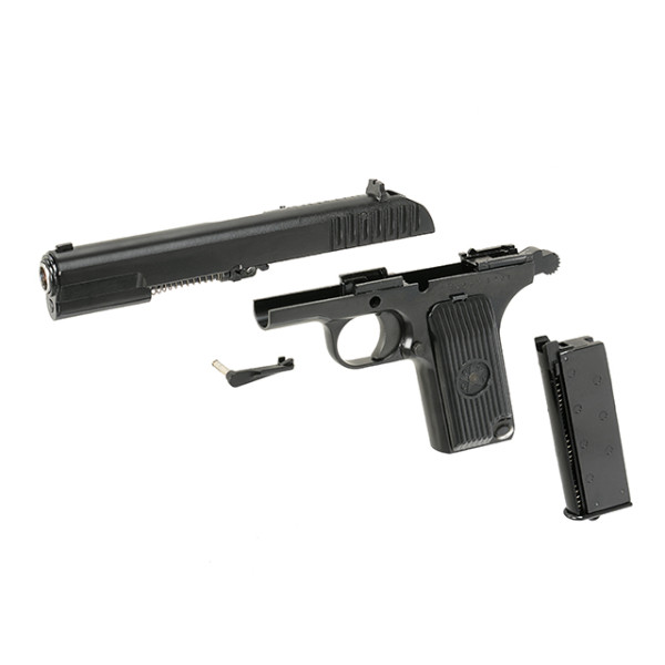 Pistolet Gaz TT33 Noir 6mm : Précision et Réalisme Blowback