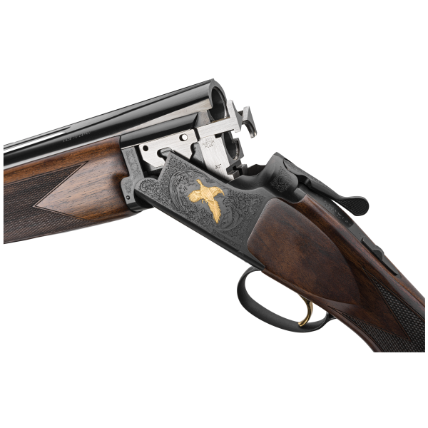 Fusil B525 HTG Black Gold 12/76 : Élégance et Polyvalence Chasse