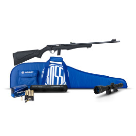 Pack Carabine 8122 22LR avec Lunette 4x32 et Réducteur de Son
