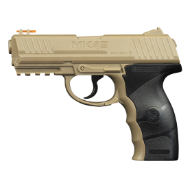 Pistolet MK45 C4.5 3.5J : Précision 4.5mm, 20 coups CO2