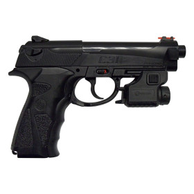 Pistolet TAC31 CO2 4.5mm avec Laser - Précision et Puissance