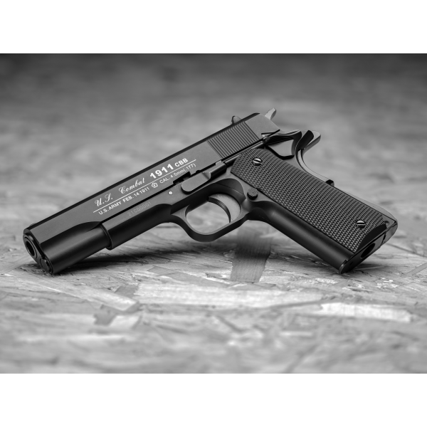 Pistolet GBB 1911 CO2 4.5-BBS : Réalisme et Puissance 2.85J