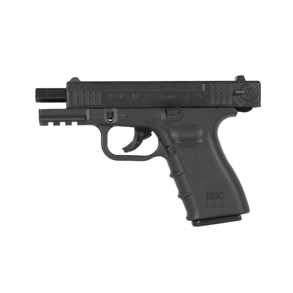 Pistolet GBB ISSC M22 4.5 CO2 - 18 coups, 2.5 joules, réaliste