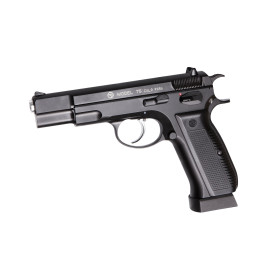 Pistolet GBB CZ 75 CO2 4.5-BBS : Full Métal, 1.6 Joules, 17 Coups