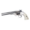 Revolver Schofield CO2 4.5 mm Full Metal - Puissance 3 Joules