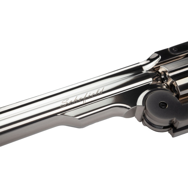 Revolver Schofield CO2 4.5 mm Full Metal - Puissance 3 Joules