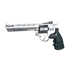 Revolver Dan Wesson 6'' Chrome 4.5mm CO2 - Précision et Puissance