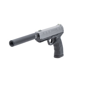 Pack Pistolet Bravo CO2 C50 : Calibre .50, 18 Joules, Silencieux Inclus