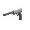 Pack Pistolet Bravo CO2 C50 : Calibre .50, 18 Joules, Silencieux Inclus