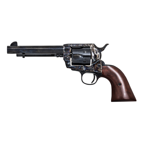 Revolver 1873 SA Cal.45LC 5"1/2 - Acier Bronzer, Noyer