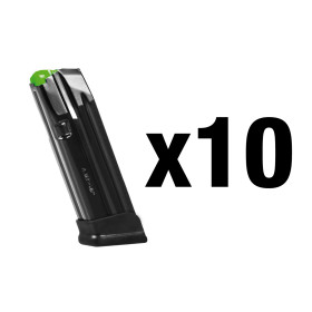 Chargeurs Glock G17 18rds 9x19 - Pack de 10, Revêtement AFC