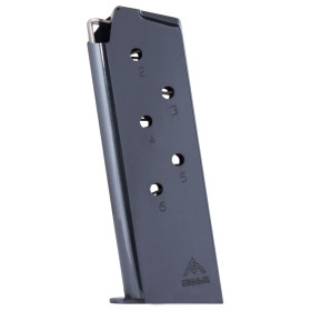 Chargeur Colt 1911 Officer 6rds 45 ACP - Acier Durable