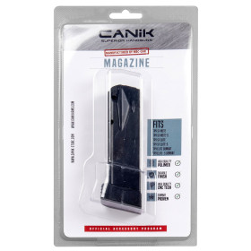 Chargeur CANIK TP9 18 Coups, Calibre 9x19, Talon Polymère