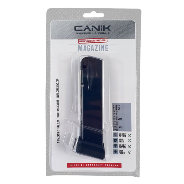 Chargeur 20 coups CANIK TP-9, calibre 9x19, catégorie B