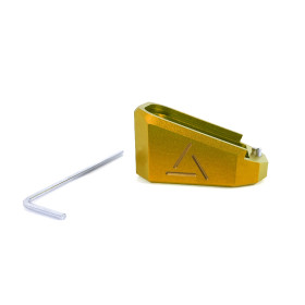 Extension de chargeur alu +3 jaune pour CANIK TP-9, 9x19 mm