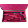 Coffret Noyer Verni pour Réplique Colt/RM - Sécurité & Élégance