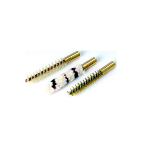 Set de 3 Brosses Calibre 36 : Laine, Laiton, Crin