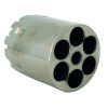 Barillet RM Texas C44 Nickelé : Calibre 44, 6 Coups, Anticorrosion
